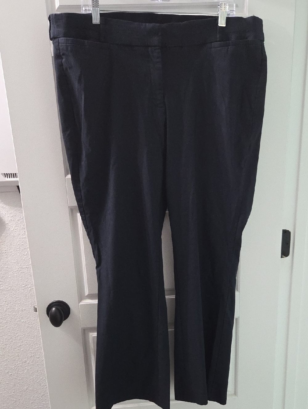Lane Bryant Navy The Allie BootLeg Trousers